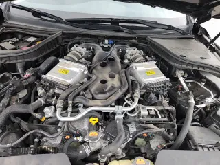2019 Infiniti Q50 Luxe with VIN JN1EV7AR2KM555222, listed as a Copart auction lot 62994195 with 56,884 mi miles and Salvage title. Bid and sale history available at DreamBid. Image 13.