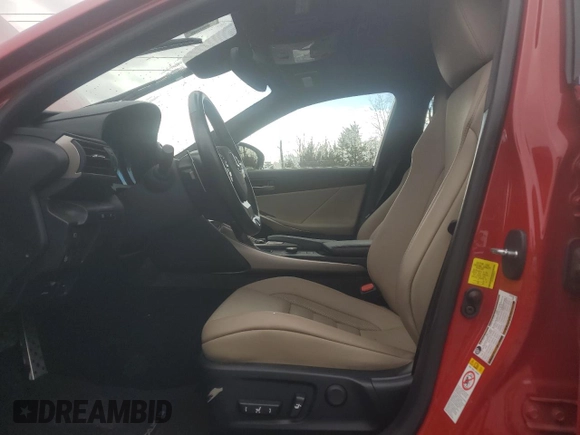 2017 Lexus IS 350 with VIN JTHCE1D28H5014273, listed as a Copart auction lot 85163664 with 46,567 mi miles and Salvage title. Bid and sale history available at DreamBid. Image 7.