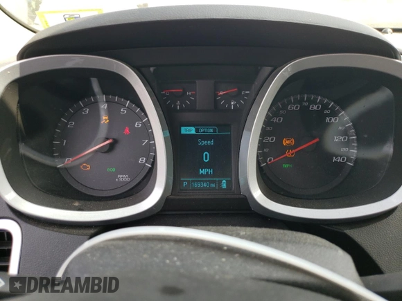2015 Chevrolet Equinox LT with VIN 1GNFLFEK3FZ102922, listed as a Copart auction lot 54877695 with 169,340 mi miles and Clean Title. Bid and sale history available at carsss.com. Image 9.