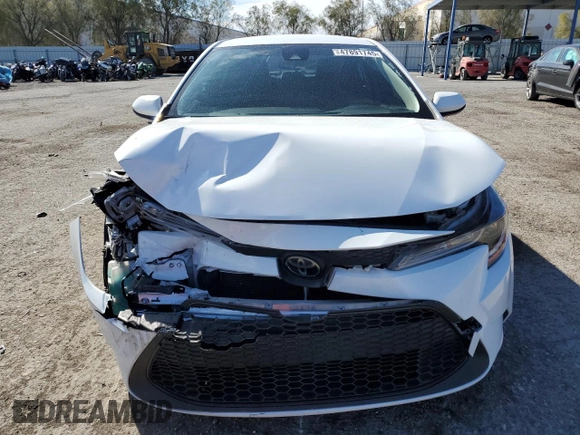 2020 Toyota Corolla L with VIN JTDDPRAEXLJ055758, listed as a Copart auction lot 47891745 with 77,702 mi miles and Salvage Title. Bid and sale history available at carsss.com. Image 5.