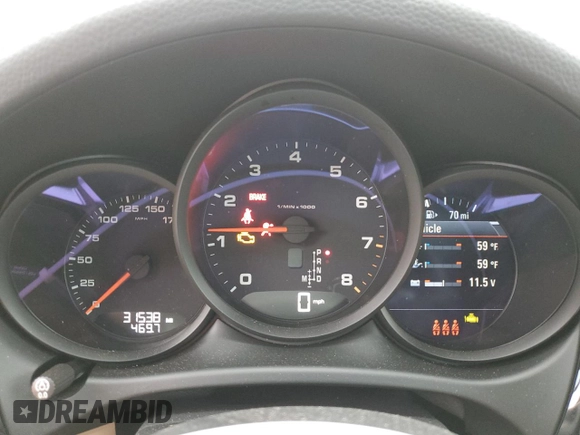 2021 Porsche Macan z VIN WP1AA2A54MLB01438, wystawiony jako Copart lot #53255235 z przebiegiem 31 538 mil mil oraz Szkoda całkowita • Salvage title. Historia ofert i sprzedaży dostępna na DreamBid. Obrazek 9.