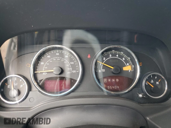 2016 Jeep Compass High Altitude with VIN 1C4NJDEB3GD797691, listed as a Copart auction lot 80340604 with 95,404 mi miles and Salvage title. Bid and sale history available at DreamBid. Image 9.