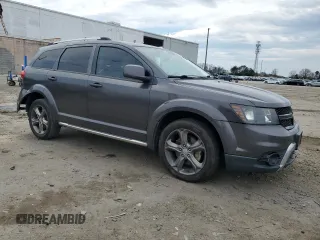 2015 Dodge Journey Crossroad with VIN 3C4PDCGB2FT641223, listed as a Copart auction lot 51144065 with 155,423 mi miles and Salvage Title. Bid and sale history available at DreamBid. Image 4.