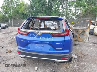 2021 Honda CR-V Touring with VIN 7FARW2H98ME008086, listed as a IAAI auction lot 42411519 with Not provided miles and . Bid and sale history available at DreamBid. Image 15.