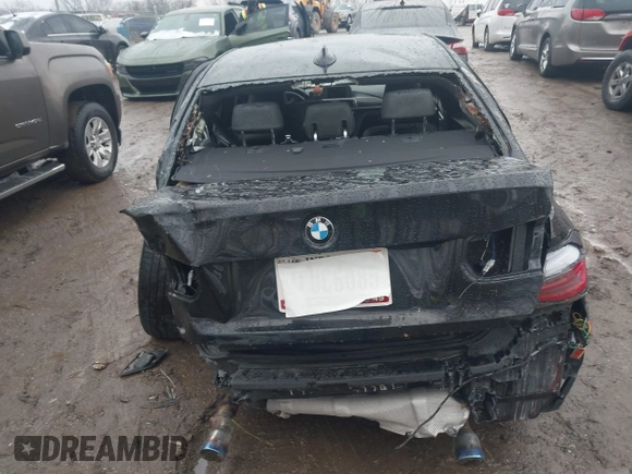 2016 BMW 3 Series 328i with VIN WBA8E9G55GNT81297, listed as a IAAI auction lot 41144563 with 98,000 mi miles. Bid and sale history available at carsss.com. Image 16.