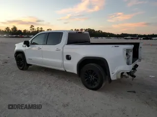 2022 GMC Sierra 1500 Elevation with VIN 3GTU9CET0NG170812, listed as a Copart auction lot 76129774 with 56,539 mi miles and Salvage Title. Bid and sale history available at DreamBid. Image 2.