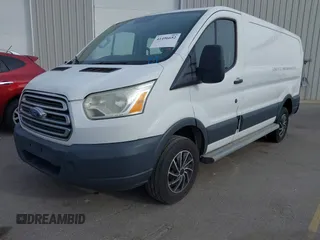 2015 Ford Transit Cargo with VIN 1FTNR1ZM7FKB03582, listed as a IAAI auction lot 41496652 with 205,663 mi miles and . Bid and sale history available at DreamBid. Image 2.