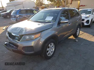 2011 Kia Sorento LX with VIN 5XYKT4A27BG125260, listed as a IAAI auction lot 41344634 with 139,393 mi miles. Bid and sale history available at carsss.com. Image 17.