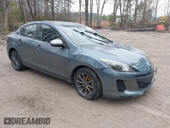 2012 Mazda 3 i Sport with VIN JM1BL1UF4C1586642, listed as a IAAI auction lot 41772930 with 145,282 mi miles and . Bid and sale history available at DreamBid. Image 1.
