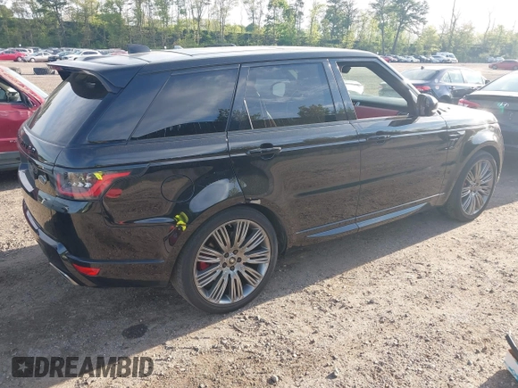 2019 Land Rover Range Rover Sport HSE Dynamic with VIN SALWV2SV1KA841380, listed as a IAAI auction lot 42203726 with 110,807 mi miles and . Bid and sale history available at DreamBid. Image 4.