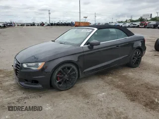 2015 Audi A3 1.8T Premium Plus with VIN WAU5CLFF8F1101636, listed as a Copart auction lot 56336754 with 125,709 mi miles and Salvage Title. Bid and sale history available at carsss.com. Image 1.