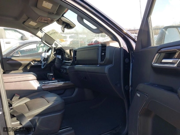 2024 Chevrolet Silverado 1500 LT Trail Boss with VIN 3GCUDFED0RG306113, listed as a IAAI auction lot 41653958 with 9,664 mi miles. Bid and sale history available at carsss.com. Image 5.