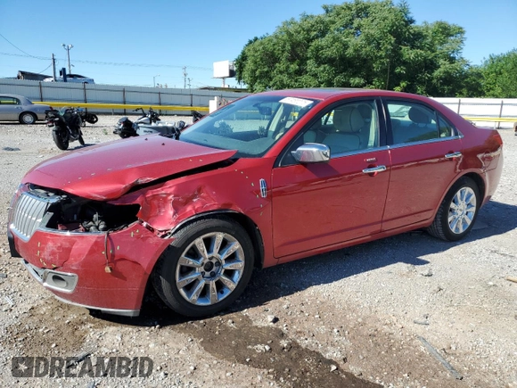 2012 Lincoln MKZ with VIN 3LNHL2GC0CR811688, listed as a Copart auction lot 57480275 with 99,681 mi miles and Salvage title. Bid and sale history available at DreamBid. Image 1.
