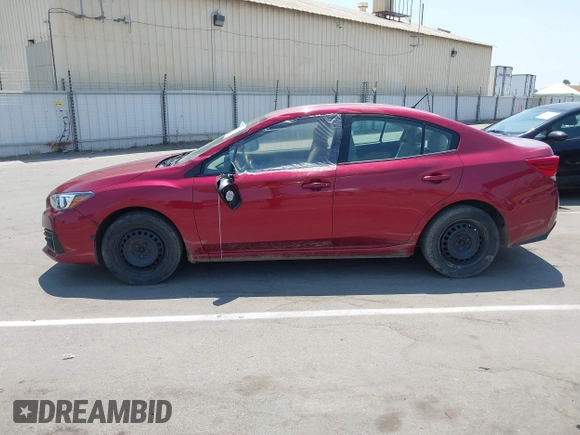 2023 Subaru Impreza with VIN 4S3GKAB68P3605540, listed as a IAAI auction lot 42720388 with 35,745 mi miles and . Bid and sale history available at DreamBid. Image 14.