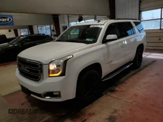 2015 GMC Yukon SLE with VIN 1GKS2AKC6FR254238, listed as a Copart auction lot 51863535 with 110,898 mi miles and Salvage Title. Bid and sale history available at carsss.com. Image 1.