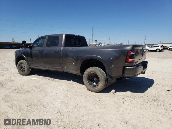 2021 Ram 3500 Laramie with VIN 3C63RRJL0MG536892, listed as a Copart auction lot 48868305 with 119,838 mi miles and Salvage Title. Bid and sale history available at carsss.com. Image 2.