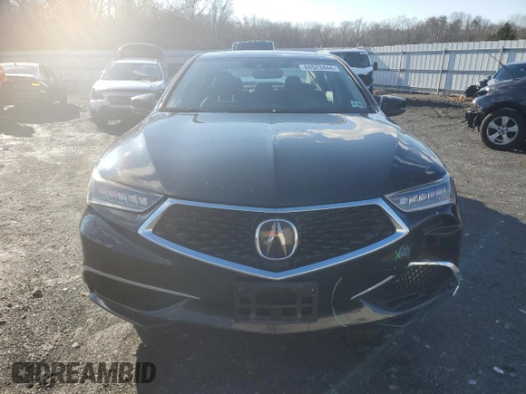 2020 Acura TLX with VIN 19UUB1F35LA017007, listed as a Copart auction lot 84523444 with 55,532 mi miles and Salvage title. Bid and sale history available at DreamBid. Image 5.