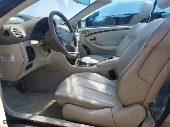 2008 Mercedes-Benz CLK-Class 3.5L with VIN WDBTK56F18T089313, listed as a Copart auction lot 49496485 with 101,711 mi miles and Salvage Title. Bid and sale history available at carsss.com. Image 7.