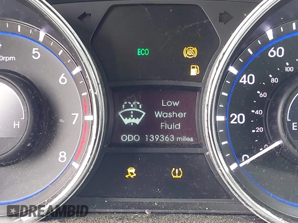 2014 Hyundai Sonata GLS with VIN 5NPEB4AC4EH857304, listed as a IAAI auction lot 42092407 with 139,363 mi miles and . Bid and sale history available at carsss.com. Image 7.