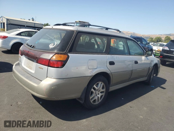 2003 Subaru Legacy Outback with VIN 4S3BH675837614926, listed as a Copart auction lot 62183485 with 232,910 mi miles and Salvage title. Bid and sale history available at DreamBid. Image 3.