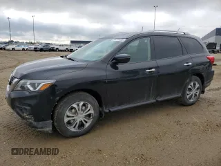 2017 Nissan Pathfinder SL with VIN 5N1DR2MM1HC643754, listed as a Copart auction lot 58239485 with 229,107 mi miles and Clean title. Bid and sale history available at DreamBid. Image 1.