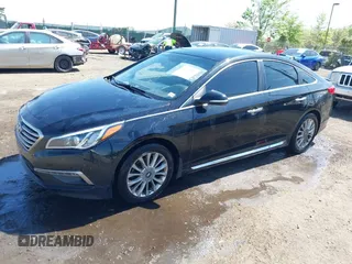 2015 Hyundai Sonata Limited with VIN 5NPE34AF2FH255512, listed as a IAAI auction lot 42075804 with 156,189 mi miles and . Bid and sale history available at carsss.com. Image 17.