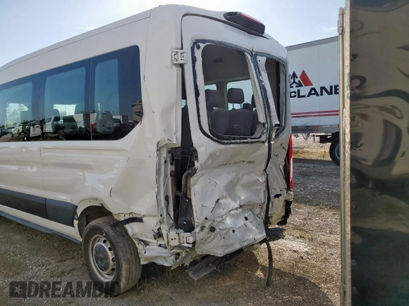 2018 Ford Transit Passenger XL z VIN 1FBAX2CM6JKA67593, wystawiony jako Copart lot #54932145 z przebiegiem 27 491 mil mil oraz Szkody całkowita. Historia ofert i sprzedaży dostępna na DreamBid. Obrazek 6.