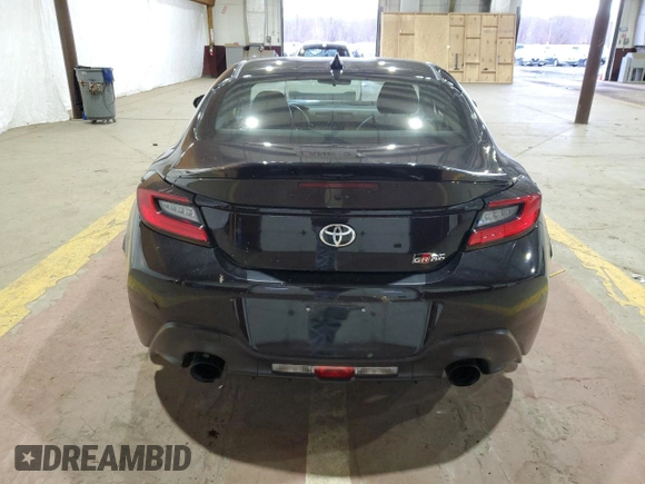 2023 Toyota GR86 Premium with VIN JF1ZNBE13P9752275, listed as a Copart auction lot 86966144 with 19,875 mi miles and Salvage Title. Bid and sale history available at carsss.com. Image 6.