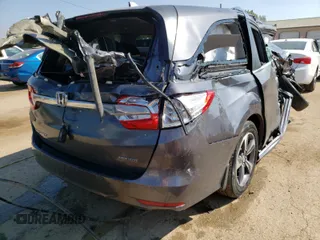 2019 Honda Odyssey Touring with VIN 5FNRL6H89KB079197, listed as a Copart auction lot 57996861 with Not provided miles and Non repairable. Bid and sale history available at DreamBid. Image 4.