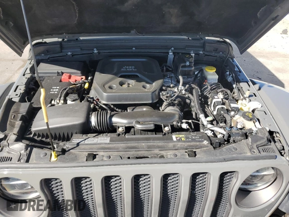 2020 Jeep Wrangler Unlimited Rubicon z VIN 1C4HJXFN1LW197533, wystawiony jako Copart lot #61822345 z przebiegiem 42 522 mil mil oraz Szkoda całkowita • Salvage title. Historia ofert i sprzedaży dostępna na DreamBid. Obrazek 12.