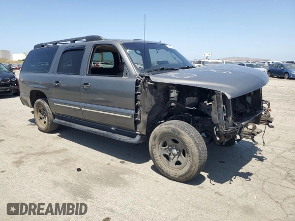 2002 Chevrolet Suburban LT with VIN 1GNFK16T32J242667, listed as a Copart auction lot 57413185 with Not provided miles and Salvage title. Bid and sale history available at DreamBid. Image 4.