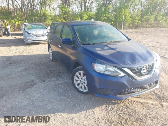 2017 Nissan Sentra S with VIN 3N1AB7AP2HY253778, listed as a IAAI auction lot 42111551 with 159,320 mi miles. Bid and sale history available at carsss.com. Image 1.