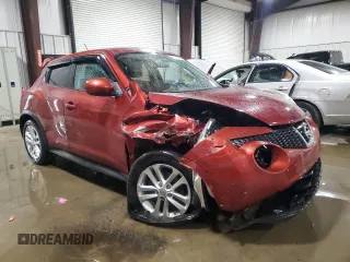 2013 Nissan Juke SL with VIN JN8AF5MV1DT206815, listed as a Copart auction lot 51414455 with Not Provided miles and Salvage Title. Bid and sale history available at DreamBid. Image 4.