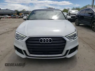 2017 Audi A3 Sedan Premium Plus with VIN WAUGUGFF2H1025363, listed as a Copart auction lot 48606583 with 80,103 mi miles and Salvage Title. Bid and sale history available at carsss.com. Image 5.
