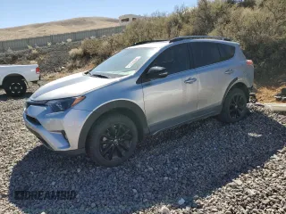 2018 Toyota RAV4 XLE with VIN 2T3RFREV0JW802429, listed as a Copart auction lot 49906515 with 53,544 mi miles and Salvage Title. Bid and sale history available at DreamBid. Image 1.