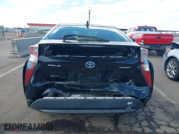 2017 Toyota Prius Two with VIN JTDKARFUXH3040763, listed as a IAAI auction lot 42041831 with 120,063 mi miles. Bid and sale history available at carsss.com. Image 6.
