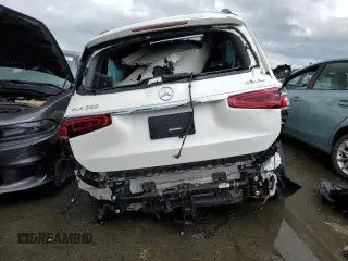 2021 Mercedes-Benz GLS 580 with VIN 4JGFF8GE0MA497555, listed as a Copart auction lot 49109654 with Not Provided miles and . Bid and sale history available at DreamBid. Image 6.
