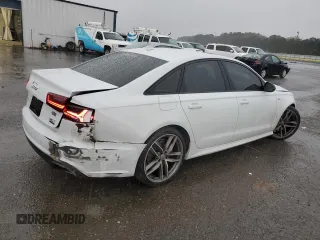 2017 Audi A6 Competition Prestige with VIN WAUF3AFC8HN057714, listed as a Copart auction lot 85747494 with 99,853 mi miles and Salvage Title. Bid and sale history available at carsss.com. Image 3.