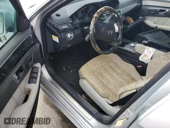 2010 Mercedes-Benz E-Class E 550 Luxury with VIN WDDHF9AB8AA171473, listed as a Copart auction lot 75099214 with 0 mi miles and Salvage Title. Bid and sale history available at carsss.com. Image 8.