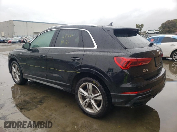 2019 Audi Q3 S line Prestige with VIN WA1FECF3XK1074645, listed as a Copart auction lot 36112443 with 31,831 mi miles. Bid and sale history available at carsss.com. Image 2.