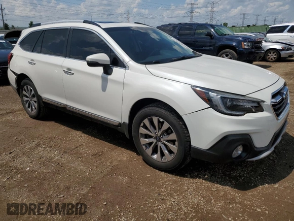 2018 Subaru Outback Touring with VIN 4S4BSETC9J3268787, listed as a Copart auction lot 61550025 with 72,537 mi miles and Salvage title. Bid and sale history available at DreamBid. Image 4.