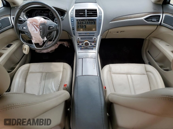 2018 Lincoln MKZ Select с VIN 3LN6L5C98JR627308, выставлен на аукционе Copart как лот 59368085 с пробегом 80 378 миль миль и Списание • Salvage title. История ставок и продаж доступна на DreamBid. Изображение 8.