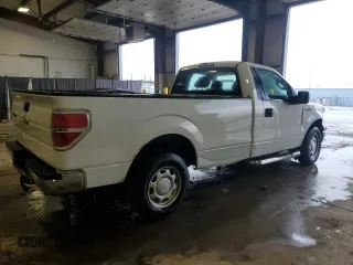 2011 Ford F-150 XL with VIN 1FTNF1CF0BKD36006, listed as a Copart auction lot 47187975 with 141,090 mi miles and Salvage Title. Bid and sale history available at DreamBid. Image 3.