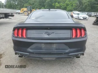 2020 Ford Mustang EcoBoost with VIN 1FA6P8THXL5167016, listed as a Copart auction lot 53703615 with 45,468 mi miles and Salvage Title. Bid and sale history available at carsss.com. Image 6.
