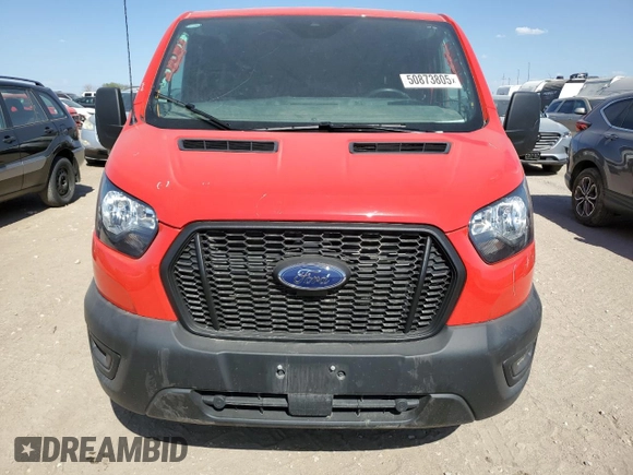 2023 Ford Transit Cargo with VIN 1FTBR1Y8XPKA49705, listed as a Copart auction lot 50873805 with 31,134 mi miles and Salvage title. Bid and sale history available at DreamBid. Image 5.