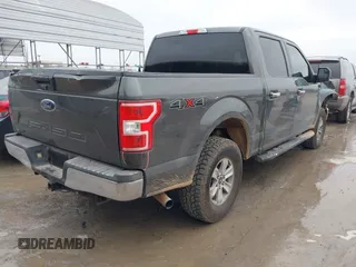 2018 Ford F-150 XL with VIN 1FTEW1E51JKE01917, listed as a IAAI auction lot 41513535 with 112,487 mi miles. Bid and sale history available at carsss.com. Image 4.
