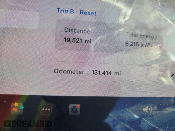 2021 Tesla Model Y Long Range with VIN 5YJYGDEE0MF088159, listed as a Copart auction lot 88668465 with 131,414 mi miles and Salvage Title. Bid and sale history available at DreamBid. Image 9.