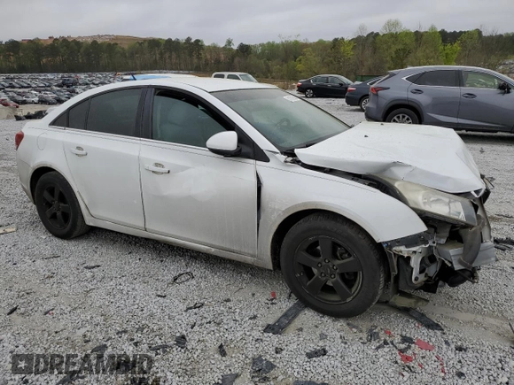 2013 Chevrolet Cruze 1LT with VIN 1G1PC5SB9D7102386, listed as a Copart auction lot 51101535 with 125,987 mi miles and Salvage Title. Bid and sale history available at carsss.com. Image 4.
