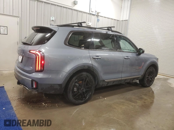 2023 Kia Telluride SX Prestige с VIN 5XYP5DGC2PG368708, выставлен на аукционе Copart как лот 46637905 с пробегом 12 089 миль миль и Списание • Salvage title. История ставок и продаж доступна на DreamBid. Изображение 3.