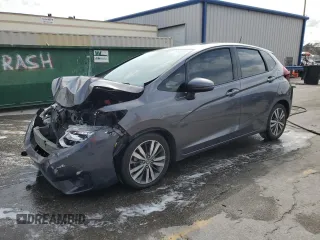 2015 Honda Fit EX-L with VIN 3HGGK5H88FM713414, listed as a Copart auction lot 48526905 with 140,601 mi miles and Salvage Title. Bid and sale history available at carsss.com. Image 1.